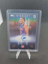 2025-26 Topps Midnight Chaz Lanier Dark Marks auto autograph RC rookie