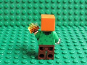 LEGO Minifigure Minecraft Alex Christmas Sweater Min233 Ugly Advent AS23