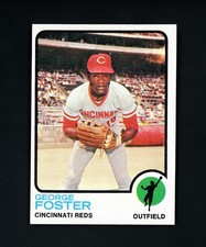 George Foster 1973 Topps - Cincinnati Reds #399 NM+