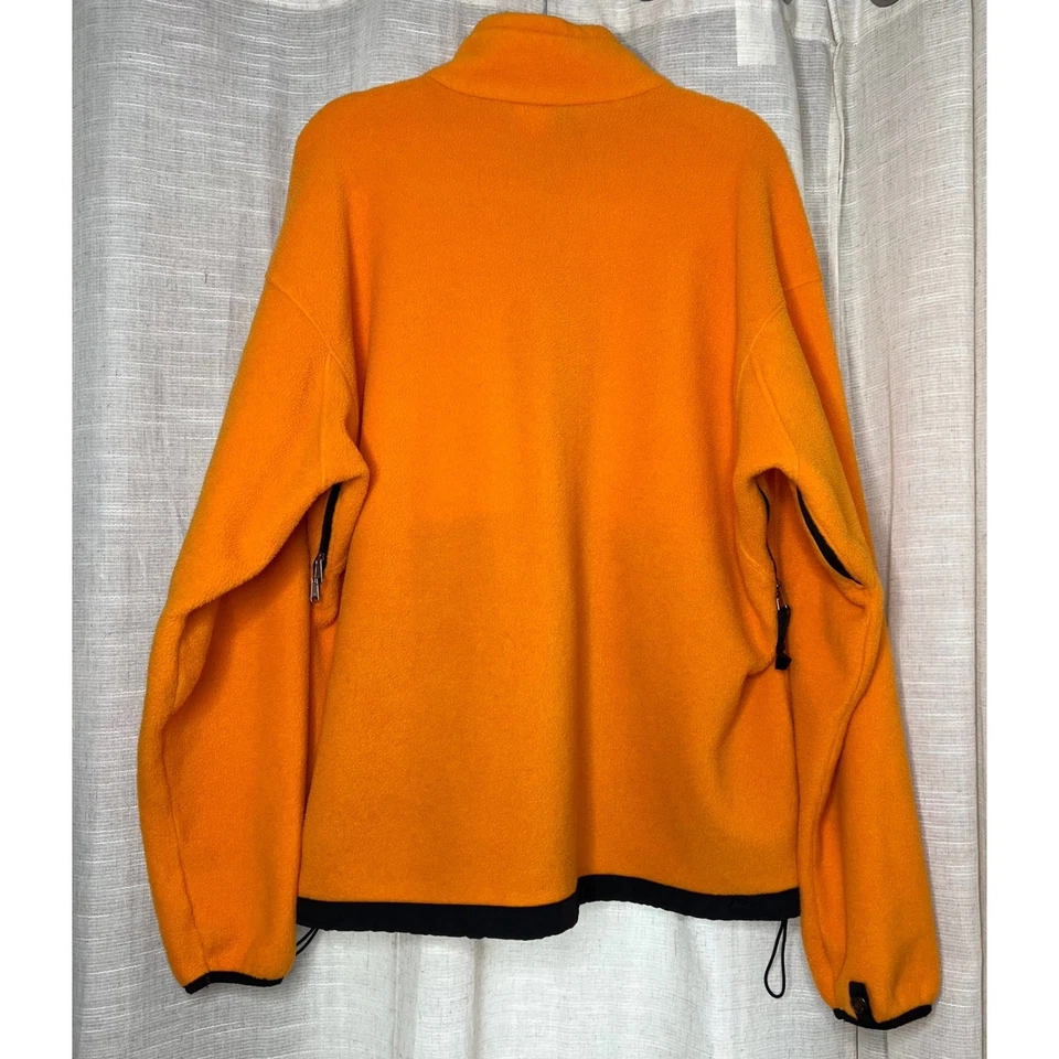 Chaqueta polar North Face Pumori vintage años 90 Polartec amarillo naranja para hombre talla XL Foto 2 de 4