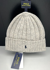 polo-ralph-lauren-mens-beanie-hat-gray-pp0054-new-wtags