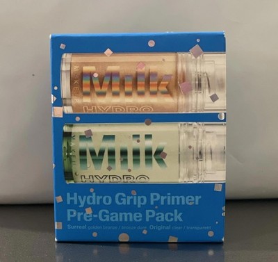 MILK MAKEUP Mini Hydro Grip Primer Pre-Game Pack Set - 2pc primer set - NIB