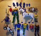 Old Vintage Takara Figure Parts Lot Steel Jeeg Gakeen Magnemo Microman & Hoodman