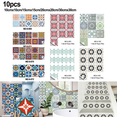 Upgrade Your Home Decor mit selbstklebenden Fliesenaufklebern 10x10 cm 10er Pack