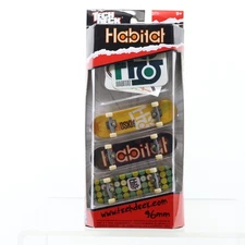 Tech Deck Skateboards Habitat 3 Pk 96mm  Stickers  2006 New NIP