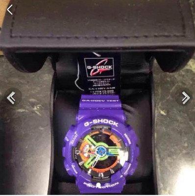 CASIO G-SHOCK x EVANGELION GA-110EV-6AJR Purple EVA Unit 01