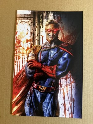 The Boys #1 NYCC 2024 LTD 92/400 COA UltraRaw26 Got Milk Virgin Variant | NM+
