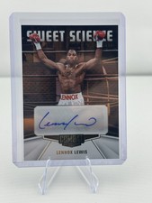 2025 Combat Anthology Lennox Lewis Sweet Science Signatures TB44