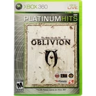 Elder Scrolls IV Oblivion Platinum Hits - Microsoft Xbox 360 4 Pristine