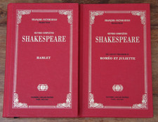 W. SHAKESPEARE - SET MIT 2 BÜCHERN - HAMLET/ROMEO UND JULIA - F.-V. HUGO - 2015