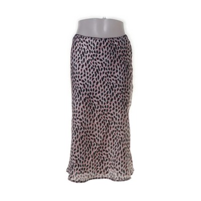 Urban Gypsy, Rock, Größe: M, Pink/Schwarz/Weiß, Polyester, Leopard, Damen #MX4