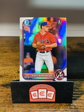 2022 Bowman Draft - Chrome Blake Burkhalter #BDC-10 Refractor (RC) Braves JS