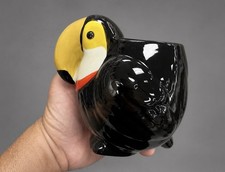 Bullseye Playground Summer 2026 Tropical Toucan Vase Planter Ceramic Decor
