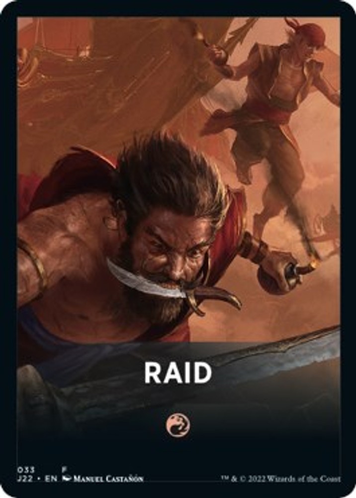 Raid Theme Card [Jumpstart 2022 - 33] NM