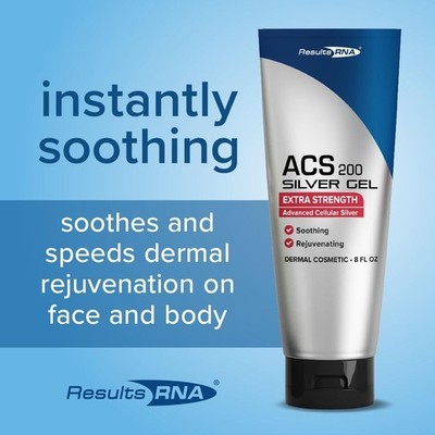 Results RNA - ACS 200 Silver-Glutathione Gel – Advanced 4 Ounce (Pack of 1) 