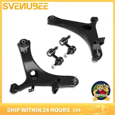 4Pcs Front Lower Control Arms Ball Joints Sway Bars For 2012-2016 Subaru Impreza