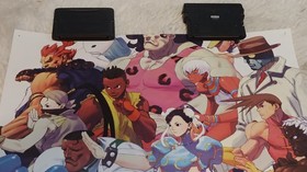 Street Fighter 3rd Strike ~ 35th Anniversary Capcom B2 Poster Dreamcast Xbox PS2