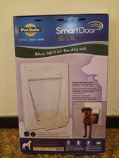 PETSAFE LARGE ELECTRONIC SMART DOG DOOR 100LBS BRAND NEW SMARTDOOR DOGGY DOOR