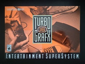 BRAND NEW Konami TurboGrafx-16 Mini Console with additional Official Controller