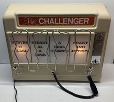Vintage The Challenger Coin Operated Skill Game By Dyna-tec 1960s