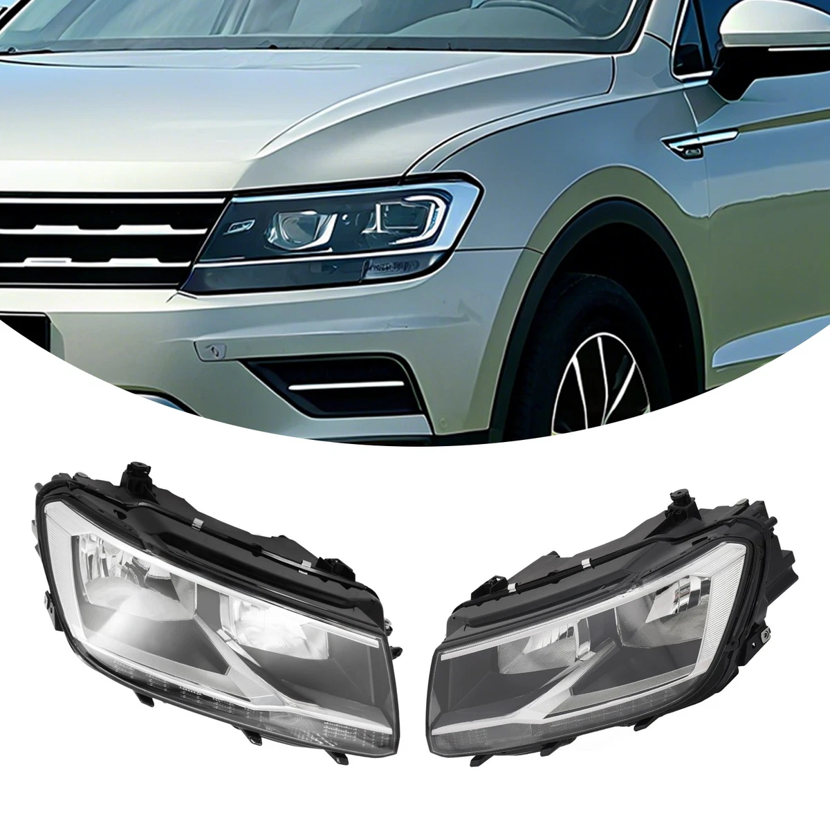 Headlights for Volkswagen Tiguan for sale | eBay