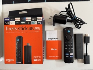 Amazon Fire TV Stick 4K Max Streaming Stick 4K HDR Wi‑Fi 6 HDMI Black