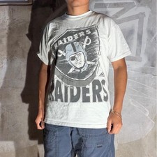 Oakland Raiders NFL Football logo white color shirt VK14724