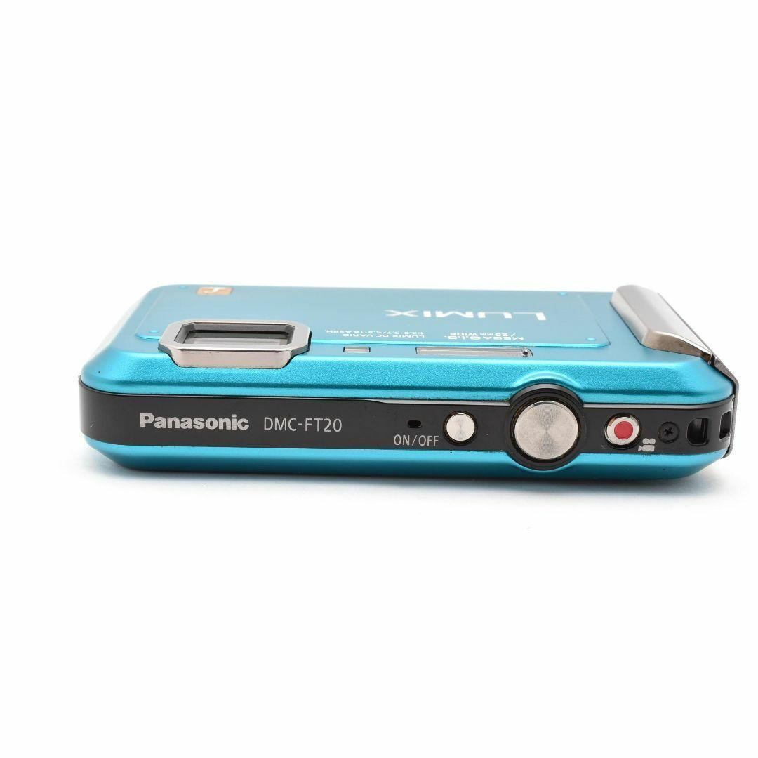 Panasonic パナソニック LUMIX DMC-FT20：2538791 Panasonic Lumix DMC-FT20 Camera Blue Waterproof Compact Used