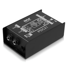 Premium Direct Injection Audio Box - 2.36" X 4.09" Passive DI Unit Hum Eliminato