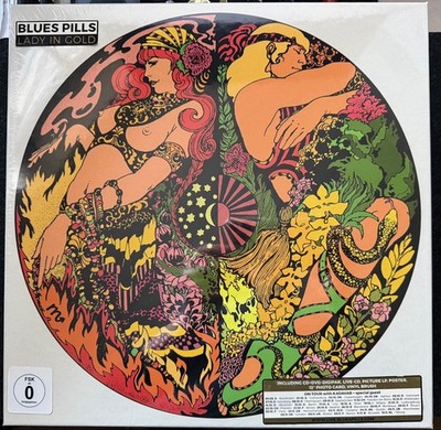 Blues Pills - Lady In Gold limited  Picture Vinyl/CD/DVD Box von 2016 neu / OVP