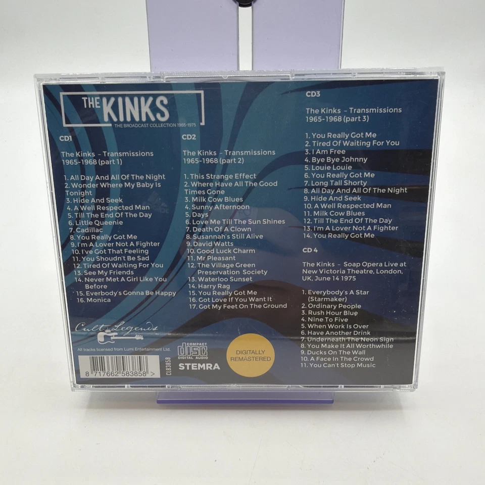 The Kinks – The Broadcast Collection 1965-1975 4 CD Set - Compilation Album - Image 2 of 2
