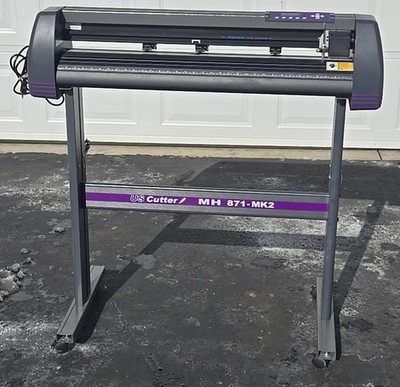 34in. Vinyl Cutter Plotter MH871-MK2 w/ Stand - US Cutter, test mode works great