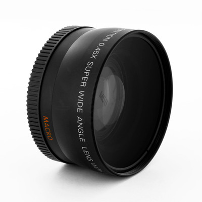 58mm 0.45X WIDE Angle LENS for Canon EOS 500D Rebel T1i T2i T3i T4i 450D 550D