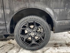 16" Gloss Black alloy wheels fits VW Transporter T5 T6 Crafter  vans load rated