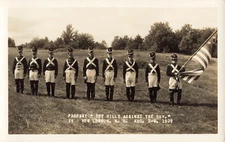 Postcard New London, NH: Pageant "The Hills Against the Sky" Aug. 2-4, 1929 RPPC