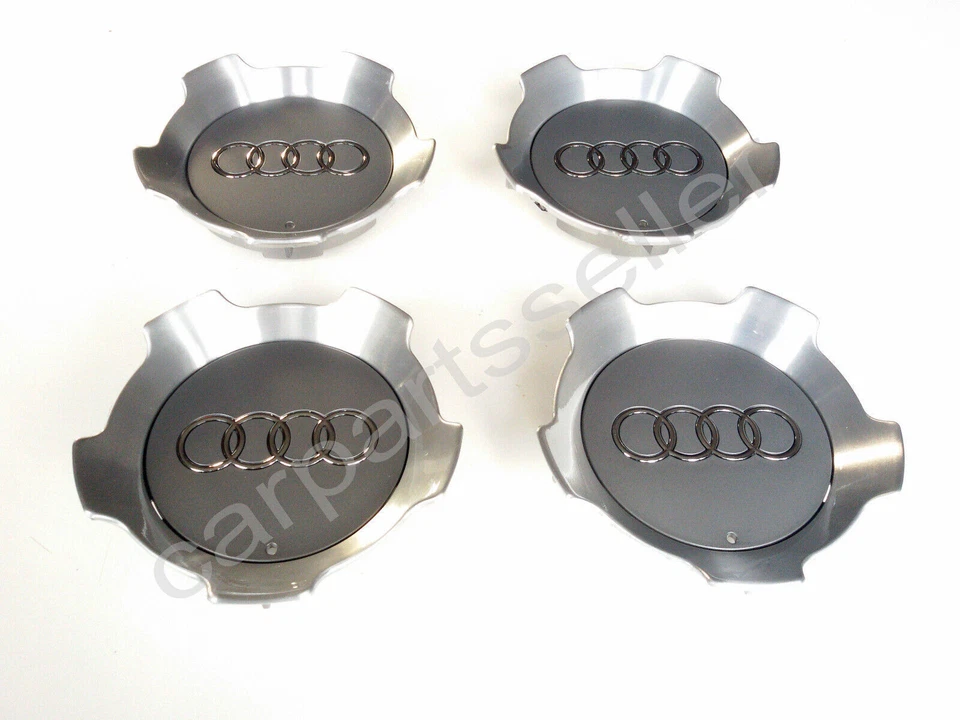 Оригинальные центральные колпаки ступицы колеса Audi A6 S6 C5 17 дюймов 4 шт Allroad 4Z7601165 - Изображение 3 из 4