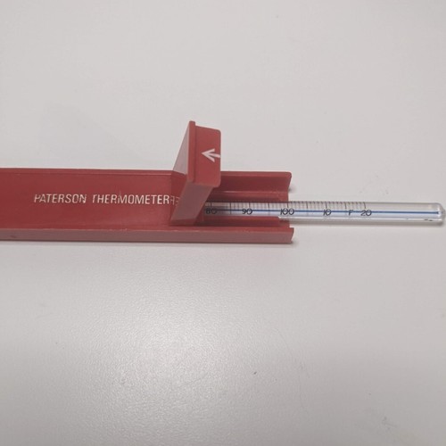 Vintage, Patterson Certified Thermometer 5'' with Protective Hard Storage Case - Picture 5 of 9