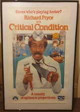 Listing image for Critical Condition 1987 Vintage Original Video Shop Movie Poster