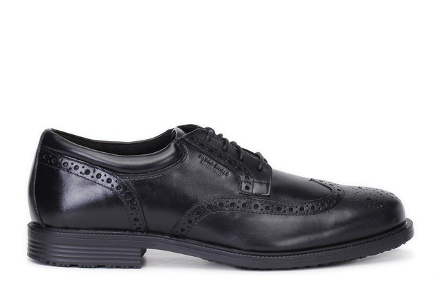 rockport men's essential details waterproof wingtip oxford shoe