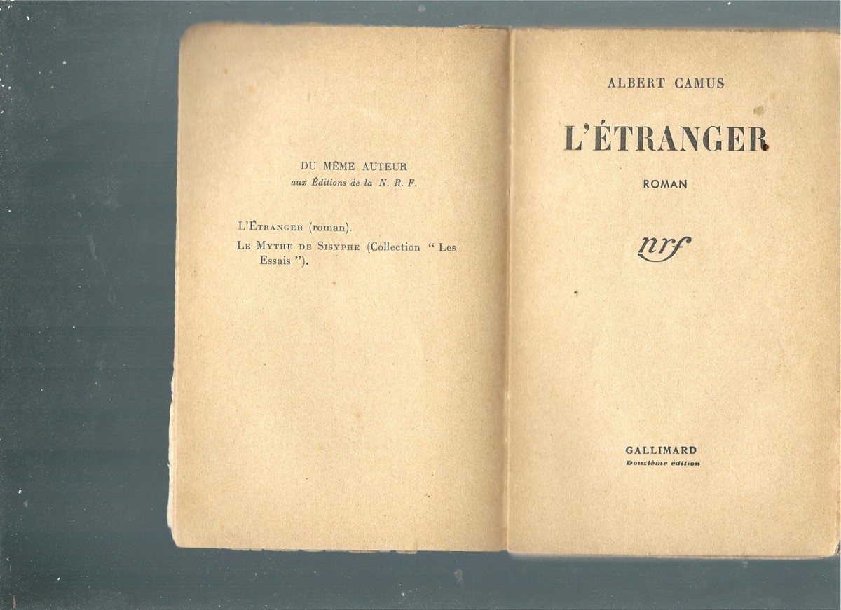 Albert Camus, La Peste, Vintage French Paperback Edition, Le Vivre De Poche, Gallimard