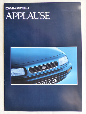 Daihatsu Applause - Prospekt Brochure 04.1996