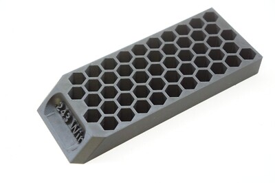 Bullet Tray Reloading Block .243 Win Dillon Hornady RCBS 3D Frankford 50rd