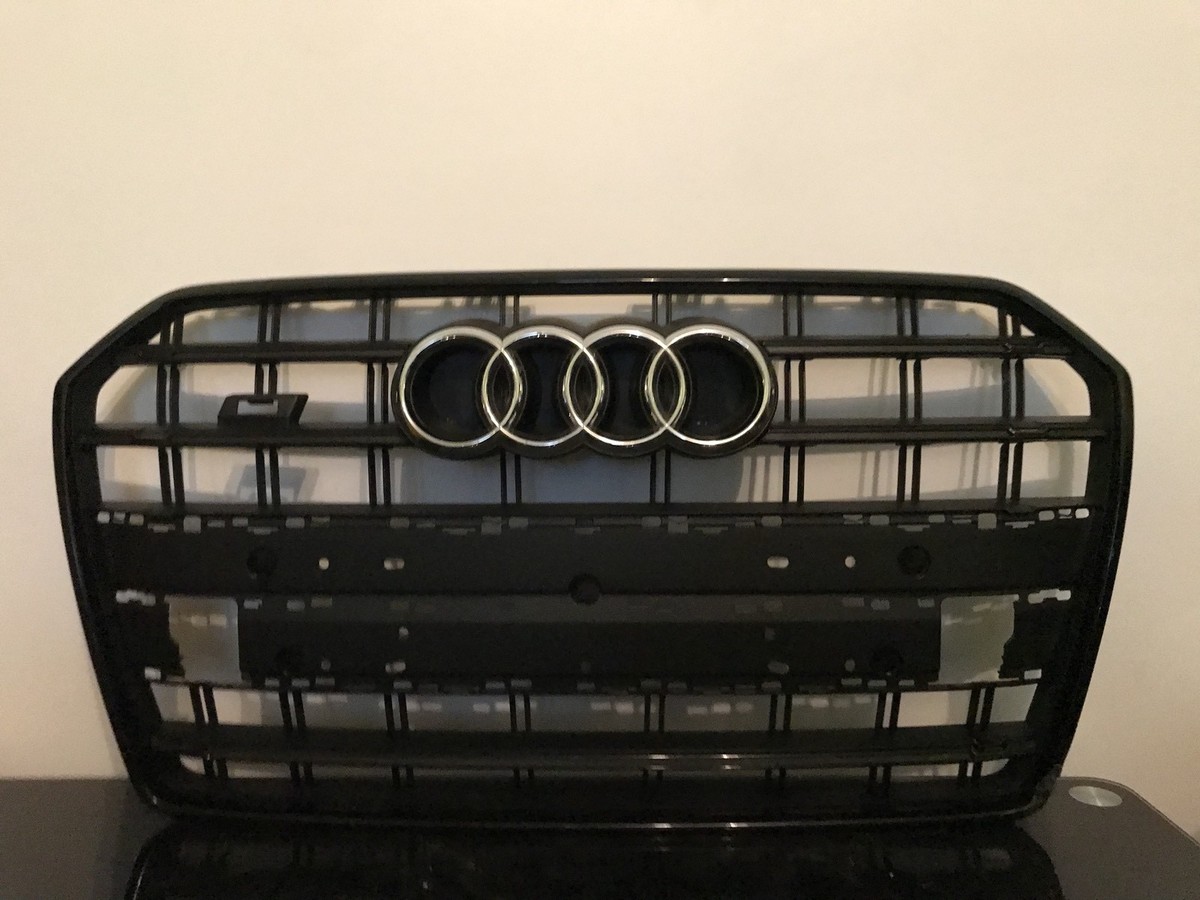 GENUINE AUDI S6 BLACK EDITION FACELIFT FRONT GRILL 2015-2017 4G0 