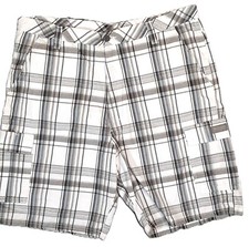 Wrangler Men's Bermuda Shorts Size XL Cotton, Plaid, 9" inseam, 39" waist