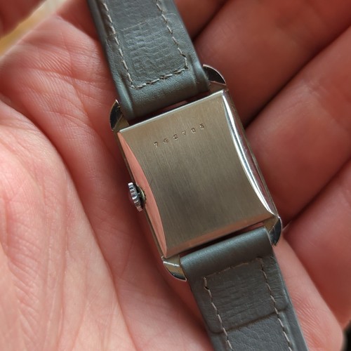 1940s Dowel Square Military Style Tank Watch New Old Stock For Servicing (CQ11) - Picture 5 of 11