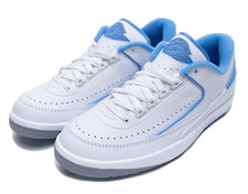 Nike Air Jordan Dos Tenis Retro Clásicos Entrenadores Edición UNC Zapatos Talla 6.5UK