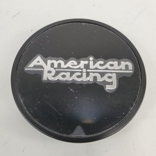 T183k69-s1 American Racing Matte Black Chrome Wheel Center Hub Cap