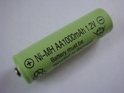 1x Akku Mignon AA Ni-MH 1000mAh 1,2V für SOLAR-Leuchten Lampen LED Batterie 