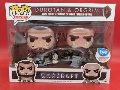 VAULTED Funko POP 2-Pack Warcraft DUROTAN & ORGRIM, 2016