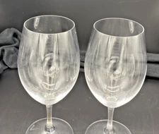 REIDEL RED WINE GLASSES (2) EUC